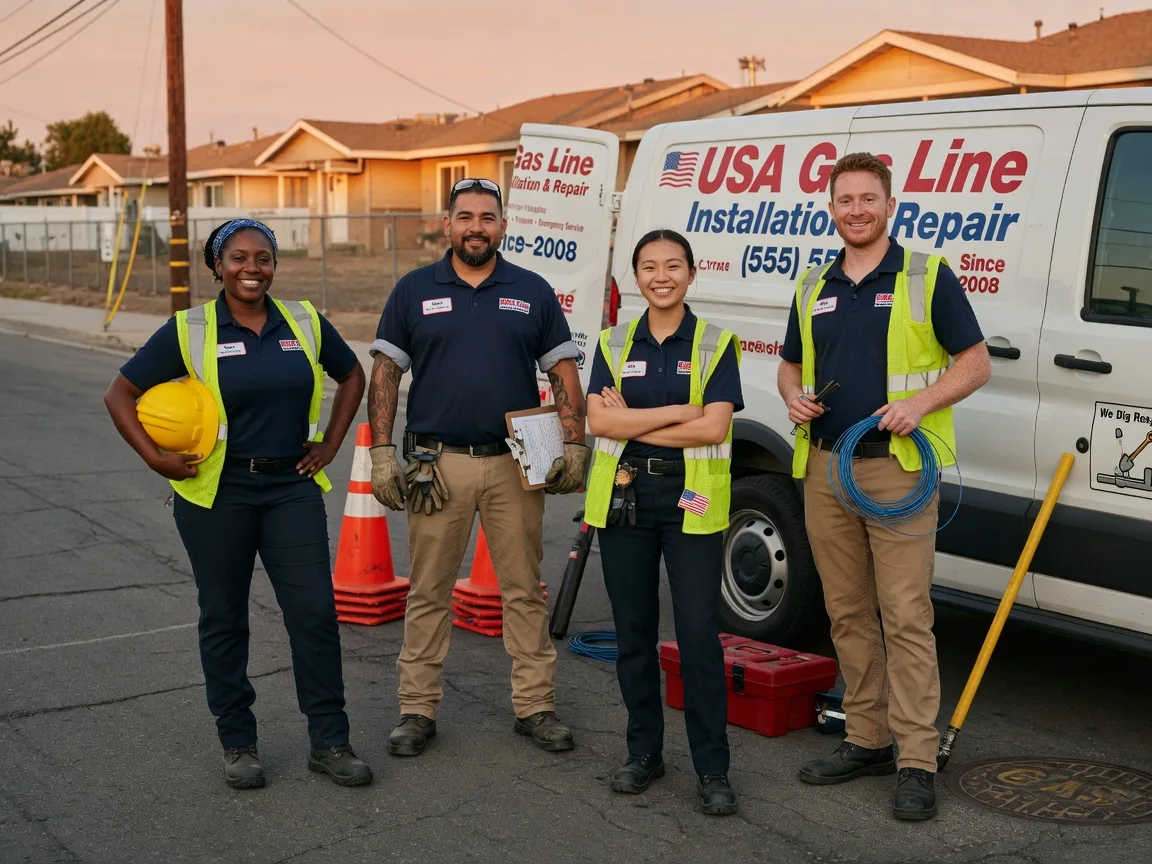 Gas Line Installation company in Riverbank, CA